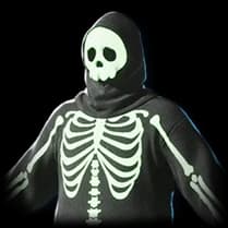Official preview of the Spooky Scary Skeleton breastplate appearance